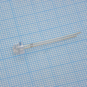 FYL-48D3UYC1A-002, Светодиод 4,8мм/желтый/590нм/400мкд/прозрачный/50°