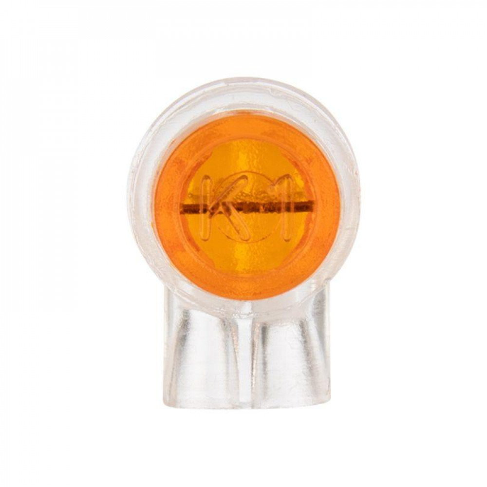 Изображение товара Соединитель изолированный К-1, для жил (d=0,4-0,7мм), D=1,52мм 07-5401