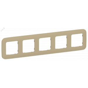 FLITE ARTISTIC Рамка 5-местная РУ-5-А-ФлХ хаки IEK FI-M52-31-20-K59