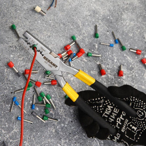 Пресс-клещи для обжима втулочных наконечников 0.5-16кв.мм (HT-16M) 12-3208