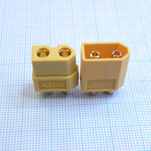 Разъем XT60 F+M, комплект разъемов вилка и розетка