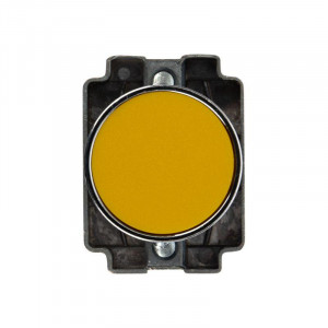 XB-2 желтая NO, Кнопка без фиксации на замыкание