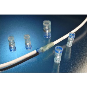 FITSLV24 CL076, Муфты для пайки и изоляционные муфты SHRNKABLE SOLDR SLEV 100 PC PKG.CLEAR