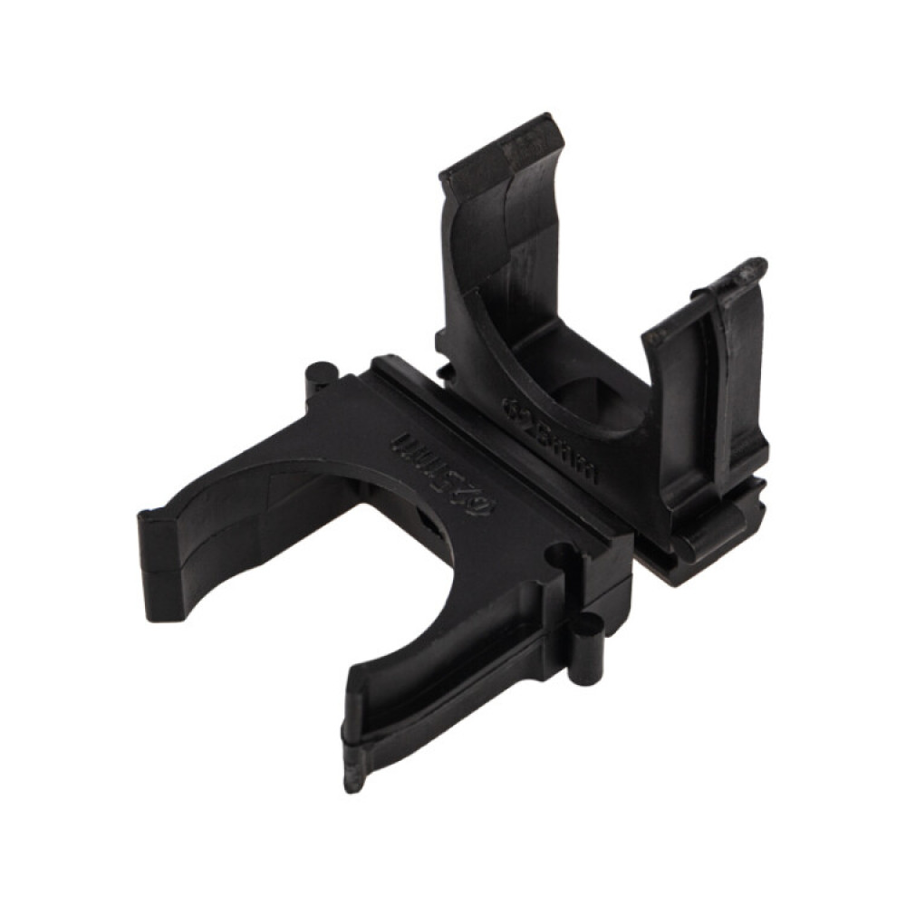 Изображение товара Крепеж-клипса для трубы 25 мм черная Rexant 100 шт