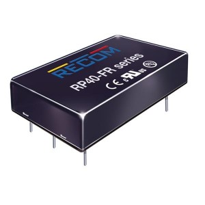 RP40-4812SFR/P, Преобразователи постоянного тока в постоянный с изоляцией 40W 18-75Vin 12Vout 3.333A