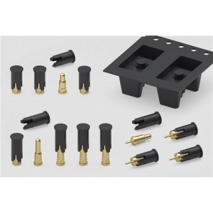 806-22-001-10-001191, Проводные клеммы и зажимы ThruHoleSpringPin RmvblCap H.137"