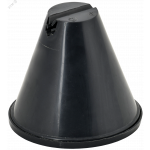 Держатель проводника круглого 8-10мм для плоской кровли h=100мм пластик с бет. IEK ZDP80-70-6-18-100