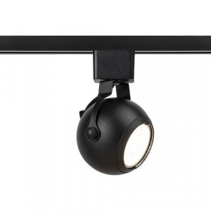 Светильник трековый TR35-GU10 80х130 8647 MR16 GU10 1ф BK черн. Б0053296