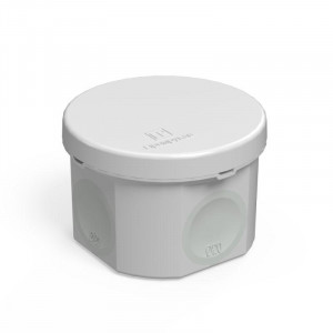 Коробка распределительная для прямого монтажа двухкомпонентная безгалогенная (HF) 70х50 (168шт/кор) серая 60-0110