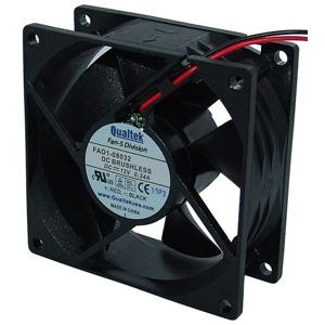 FAD1-08032CBLW12, Вентиляторы постоянного тока DC FAN 80x32mm Ball 12VDC WIRE
