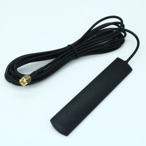 BY-LTE-05, Антенна GSM, внешняя монтаж на стикер разъем SMA, 3M, RG174, 2.5дБ