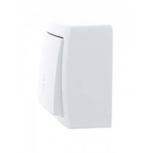 Переключатель проходной 1-кл. 1п ОП Viola 10А IP20 бел. 751-0200-105