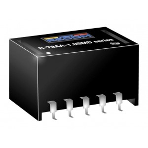 R-78AA5.0-1.0SMD-R, Преобразователь DC/DC на печатную плату выход 5В 1A 10-Pin SMD лента на катушке