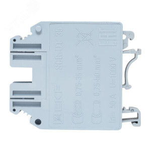 Клеммная колодка винтовая 35 UT серая