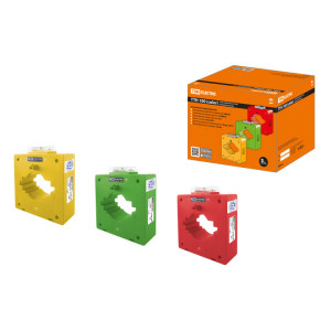 Трансформатор тока измерительный ТТН 100/1500/5-15VA/0,5-Р (3 шт., color) SQ1101-1220