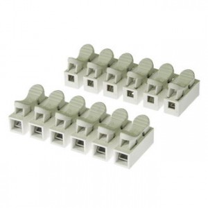 021-6, Клеммник нажимной на 6 соединений