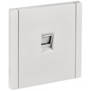 FORTE&PIANO Розетка компьютерная RJ45 кат.6 FP231 белый IEK FP-K10-2-K01