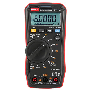 UT117C, Цифровой мультиметр с  Bluetooth 60000 отсчетов, True RMS