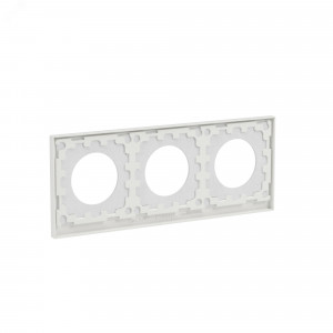 Рамка 3 поста IP44, KANT, белый песок 7010946