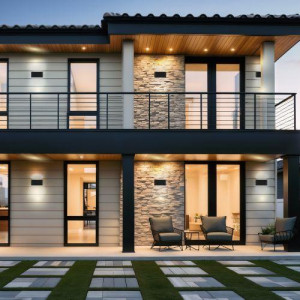 Светильник светодиодный WL41 BK 10Вт 3500К IP54 фасадный черн. Б0054417