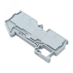 Клеммная колодка пружинная 4 Push-in 4 вывода серая