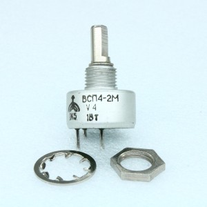 СП4-2Ма 1 А 3-20     1.5К, Резистор переменный подстроечный непроволочный 1.5кОм 1Вт