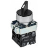 Переключатель LAY5-BD33 на 3 полож. черн. I-O-II станд. ручка BSW60-BD-3-K02