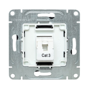 Механизм розетки RJ11, мокко Эпика EKF UP1-SOM-RJ11