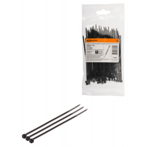 Хомут 2,5х100 мм морозостойкий (черный) (100 шт) SQ0515-1102