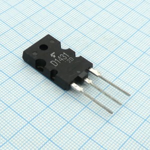 2SD1431, Биполярный транзистор, NPN, 600 В, 5 А, 80 Вт