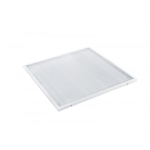 Светильник светодиодный ДВО 595х595х18 36Вт 6500К IP40 3500лм 175–265В призма TKE-DVO-SP-36-6.5K