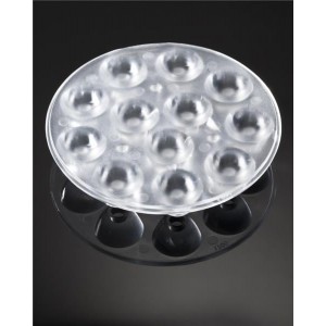 C11700_SANDRA-12-W, Линзы для осветительных светодиодов Round Lens 26 Degrees FWHM