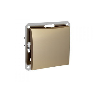 ДУЭТ 1-клавишный ВЫКЛЮЧАТЕЛЬ, сх.1, 10АХ, механизм, ШАМПАНЬ C3(2) WDE000411