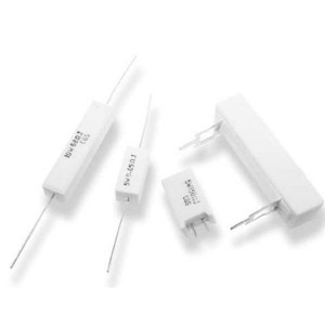 SQBW4015RJFASTON, Резисторы с проволочной обмоткой – сквозное отверстие SQB40 15R 5% (WIRE) 6.35MM FASTON