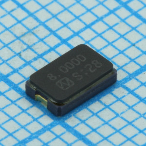 NX5032GA-8.000M-STD-CSU-1, Резонатор кварцевый SMD 5.0х3.2х1.3мм, -40...+85°C, 30/20ppm, 8пФ, 8МГц