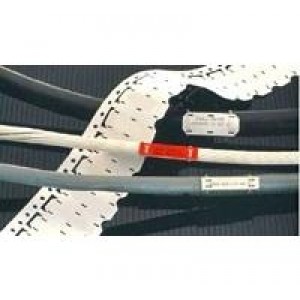 HTCMSCETP1/24H9, Маркировочные наклейки и втулки для проводов TIE-ON MRKR 1/4" WH PRICE PER PC