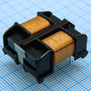 PLY17BN7820R7B2B, Дроссель синфазный гибридный 2х7.8мГн / 2х390 мкГн 0.7A монтаж в отверстие