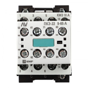 Комплект КМЭ 18А 1NO 400В АС с дополнительными контактами 2НО+2НЗ EKF AVERES ctr-s-18-10-400-av-22