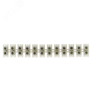 Колодка клеммная (40мм) 100А (10шт.) PROxima plc-KK-40-100