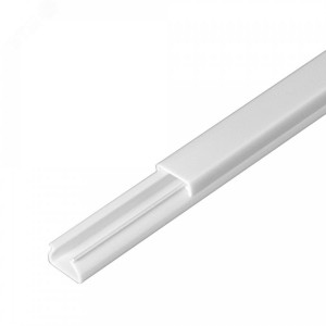 Кабель-канал 40х40 L2000 с двойным замком бел. PR.0640401