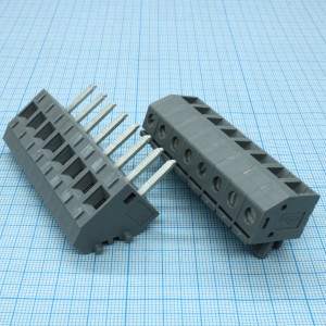 DGV4-08P-11-10A(H), Проходной клеммный блок на панель