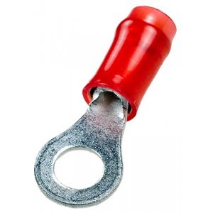 31890, Кабельный наконечник, M4, #8, Серия PIDG, 16 AWG, 1.42 мм2, Нейлон (Полиамид)