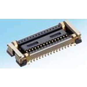 DF40GB(1.5)-30DS-0.4V(58), Межплатные и промежуточные соединители 30P recep w/metal fitting 1.5mm Ht