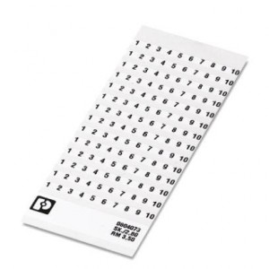 0804073:0031, Комплектующие для клеммных колодок SK 3,5/2,8 FORTL.ZAHLEN 31-40