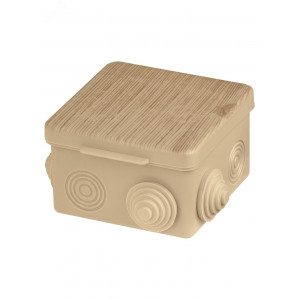 Распаячная коробка ОП 80х80х50мм, крышка, 