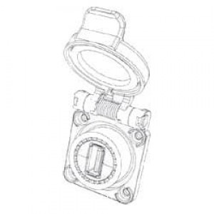 USBF21NSCC, USB-коннекторы USB FIELD SNAP CAP METALIZED INSERT NK