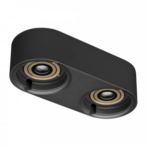 Корпус PLURIO-BASE-SURFACE-RS179x78 (BK, 1-2, 200mA) 031709, База накладная для модуля светодиодного PLURIO, напряжение питания 230 В. Черный корпус. Размеры: 179*79*46 мм. Монтаж накладной. Драйвер 230 В, 200 мА, пульсация <1%.