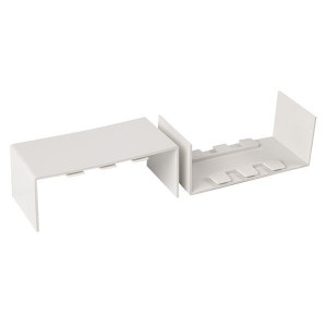 Соединитель (100х40) (2 шт) белый EKF-Plast