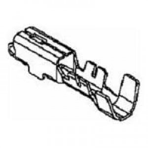 12129424-L, Автомобильные разъемы FMALE 280 SERIES TIN CBL RANG 3.97-2.48MM