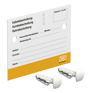 Маркировочная табличкаKS-S DE 7205425